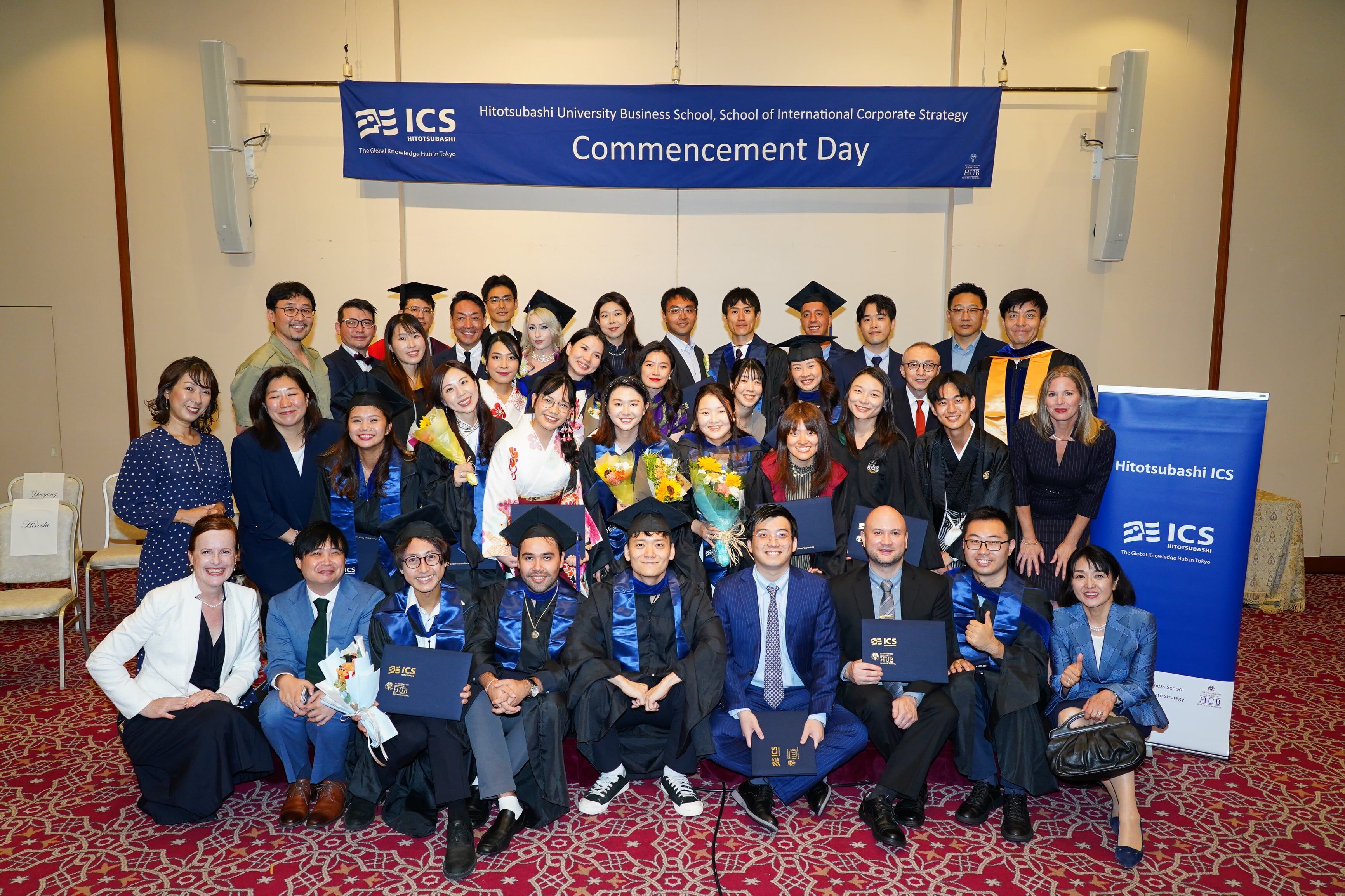 Hitotsubashi ICS Commencement 2024: Congratulations to our graduates!のサムネイル