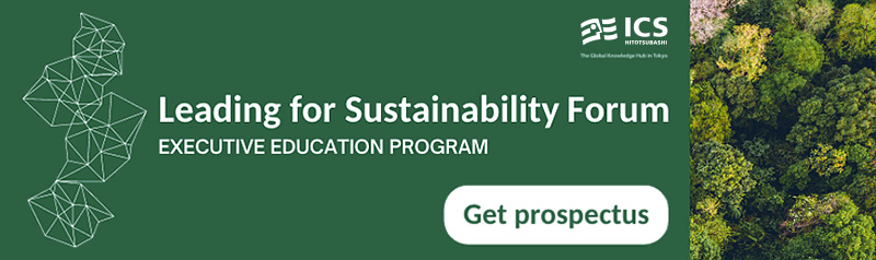 Leading for Sustenaibility Forum