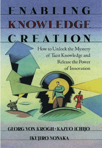 Enabling Knowledge Creation: How to Unlock the Mystery of Tacit Knowledge and Release the Power of Innovation